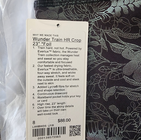 Wunder Under HR crop 23" - Picture 2 of 2